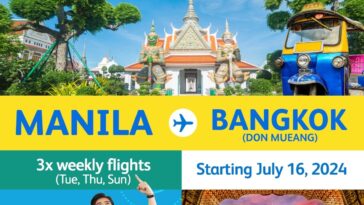 Cebu Pacific Now Flies to Bangkok's Don Mueang International Airport