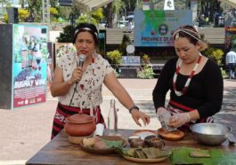 Cooking demo on Ifugao sweets by 7th Haven Cafe