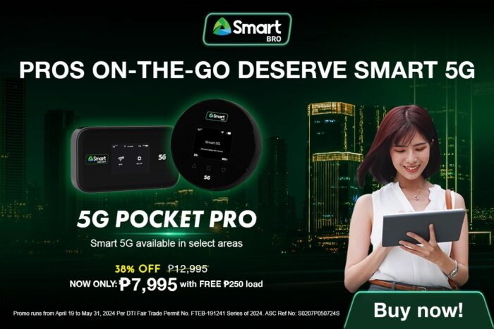 Smart 5G Pocket Pro WiFi Device