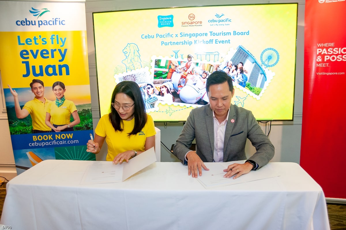 Cebu Pacific, Singapore Tourism Board Sign MOU to Boost ‘Fly, Stay ...