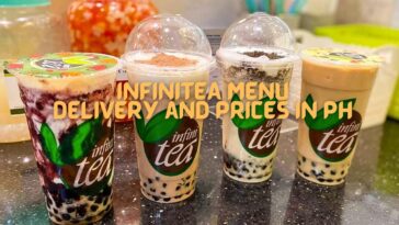 INFINITEA MENU Delivery and Prices in the Philippines