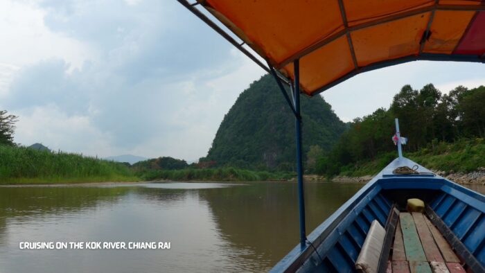 Cruising on the Kok River, Chiang Rai