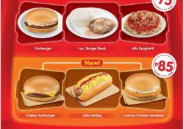 Jollibee Mix & Match Combo Menu