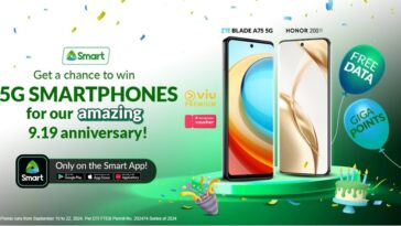 Win 5G Smartphones and More! Smart App’s 9.19 Amazing Anniversary Promo