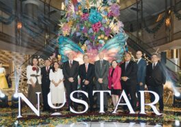 From left to right: Katrina Mae de Jesus (Assistant Vice President for Business Development), Roel Constantino (General Manager for hotels), May Adolfo (General Manager, The Mall | NUSTAR), Trevor Hammond (Senior Vice President Integrated Resort and Gaming Operations), Alan Teo (Chief Operating Officer), ), Michael Krispli (Senior Vice President for Slot Machines), Churros Maranan (Chief Finance Officer), Rocky Laccay (Vice President for IT), Fabio Moretti (AVP, Electronic Gaming), Michael Canalda (Director, Engineering)