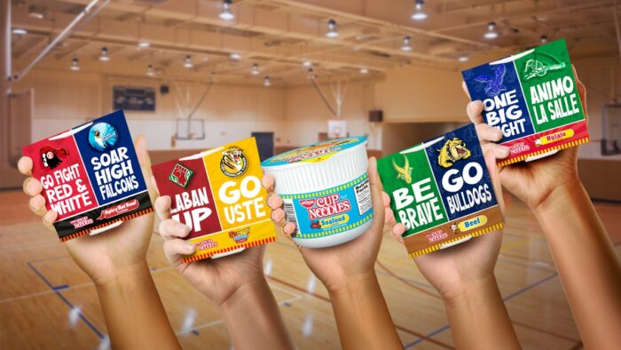 Indul a „CUPetition”! Szurkoljon iskolájának, miközben elfogyaszt egy finom csésze tésztát a Nissin Cup Noodles limitált kiadású University Athletic Association of the Philippines (UAAP) csomagjaival.