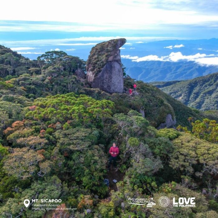 Mt. Sicapoo via the trail in Calanasan, Apayao. Photo by the Department of Tourism-Cordillera Administrative Region