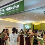 Consumers enjoying at Milksha’s first-ever concept store at 2F, SM North EDSA