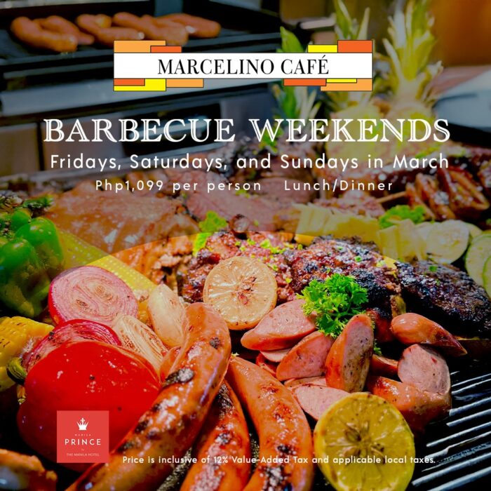 Manila Prince Hotel Fires Up the Grill with Barbecue Weekends