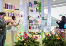 Bridging cultures through storytelling! SM Supermalls president Steven Tan, Book Nook pioneer Architect Shereen Sy and Australian Ambassador HK Yu unveiled the first Australia Corner in Manila at the SM Podium.