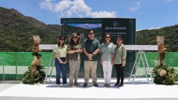 Photo Caption: From L-R: Imee Francisco, Senior Vice President and Head of Costa del Hamilo, Inc.; Shirley C. Ong, Executive Vice President and Business Unit Head of SM LRR; Harvey T. Sy, Head of Technical and Project Planning and Design; Zenia Sy, Head of Sales and Kaye Frio, Senior Assistant Vice President for Project Development at Costa del Hamilo, Inc.