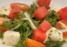 Fern Salad with Paneer