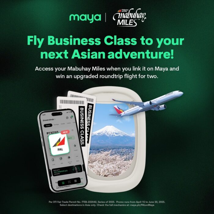 Link Your Mabuhay Miles in the Maya App