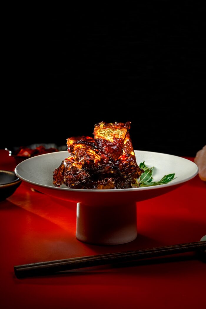 Sichuan Rouge - Deep-Fried Sliced Beef with Sichuan Peppercorn with Rock Salt