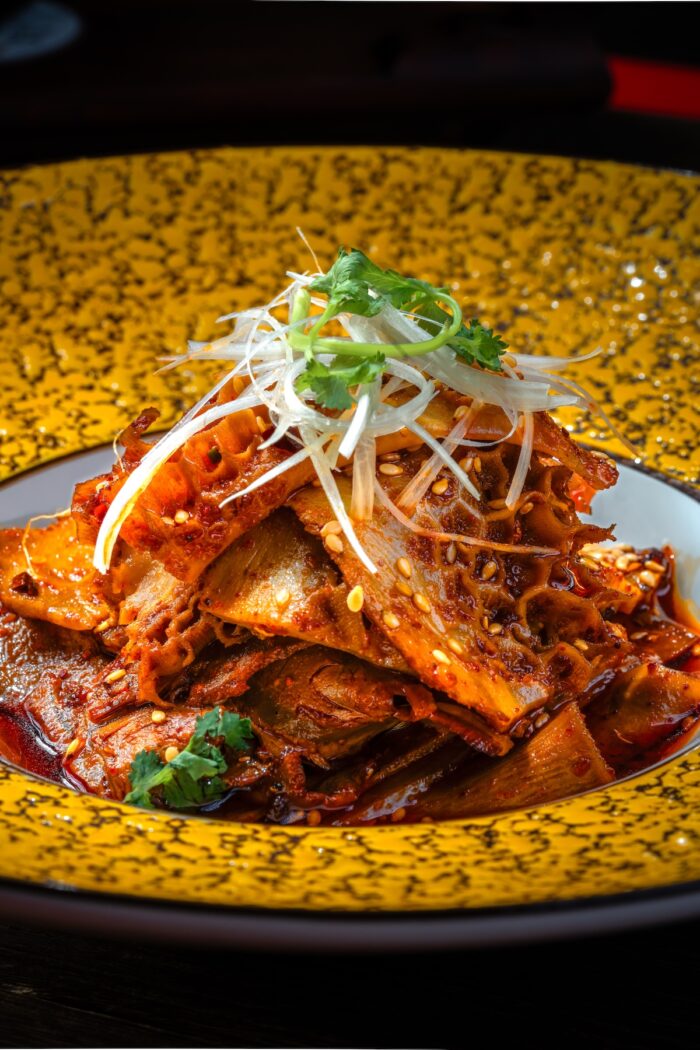 Sichuan Rouge - Sliced Beef and Ox Tripe in Chilli Sauce