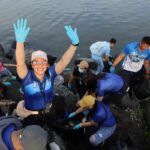 With hands ready to serve, employee volunteers from SM Sta. Mesa join the coastal cleanup at SM By the Bay—proving that small acts of care can create waves of change for our planet.