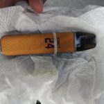 A surrendered vape was handed over to the Airport Police Department after the violator was caught vaping onboard.