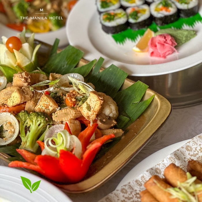 In Room Dining - Tofu and Vegetable Chopsuey