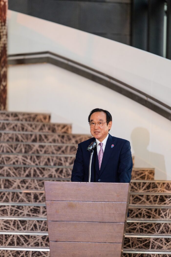 Japan Association for the 2025 World Exposition’s Ambassador Koji Haneda