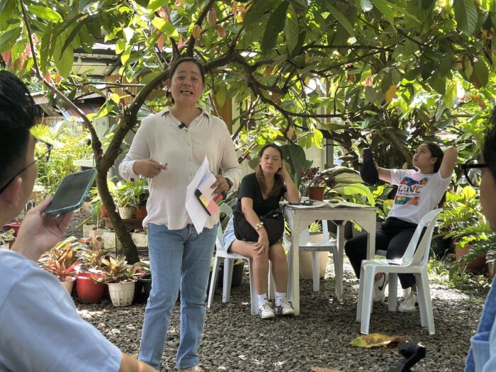 Davao Through Coffee and Cacao Mary Grace “Eyeth” Belviz of Belviz Farms telling their family's cacao stories