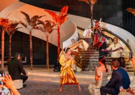 Philippine Cultural Performers in Conrad OSAKA