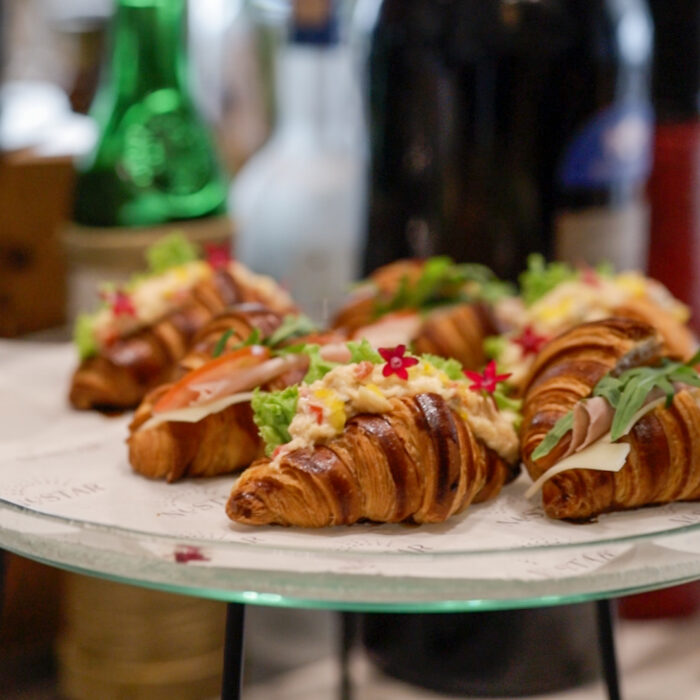 Savory croissant at Il Primo