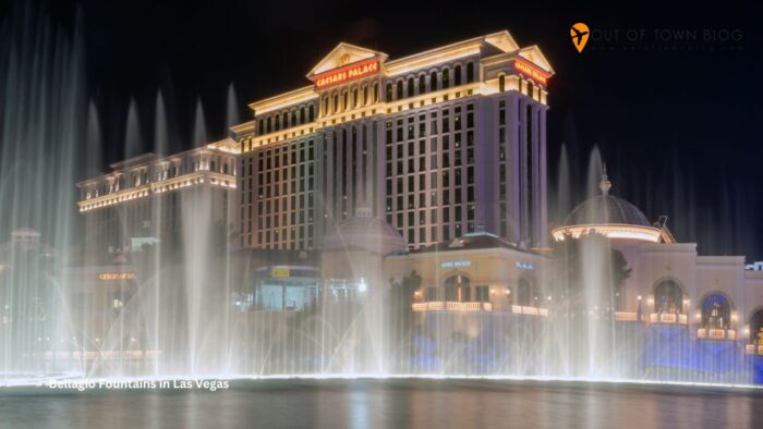 Bellagio Fountains in Las Vegas