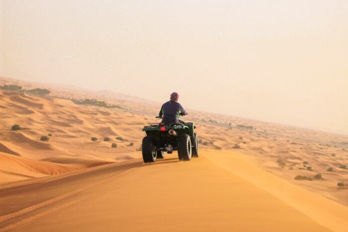Dune buggies in Dubai by Haris Khan via Unsplash