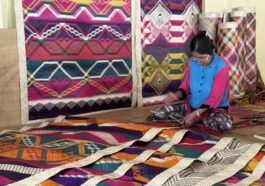 Products of Oring-Oring Mat Weaving Center in Brooke's Point Palawan