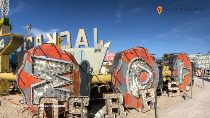 Panoramic View of Neon Museum