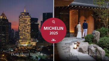 Dusit Thani Bangkok has received the coveted Michelin Key