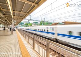 Shinkansen Train in Hakone