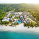 An aerial view of South Palms Resort & Spa Panglao – MGallery Collection, set on the white sands of Panglao Island with direct access to Bohol’s natural beauty.