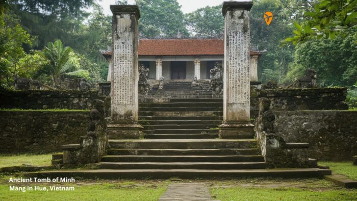 Ancient Tomb of Minh Mang in Hue, Vietnam