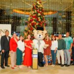 Executive Chef Allan Vale, Executive Housekeeper Rex Icamen, Food and Beverage Manager Ces Del Mundo, Director of Human Resources Edith Carreon, General Manager Melanie Siy-Pagkalinawan, LEX – the official brand ambassador of Luxent Hotel, Director of Sales and Marketing Deanne Guerrero, Chief Accountant Aileen Bonilla, Chief Engineer Arman Dela Guerra, Director of IT & Security Erick Tagapan, & Director of Front Office JR Dimayuga.