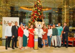 Executive Chef Allan Vale, Executive Housekeeper Rex Icamen, Food and Beverage Manager Ces Del Mundo, Director of Human Resources Edith Carreon, General Manager Melanie Siy-Pagkalinawan, LEX – the official brand ambassador of Luxent Hotel, Director of Sales and Marketing Deanne Guerrero, Chief Accountant Aileen Bonilla, Chief Engineer Arman Dela Guerra, Director of IT & Security Erick Tagapan, & Director of Front Office JR Dimayuga.