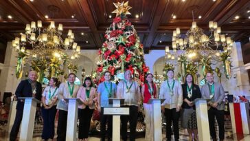 The Manila Hotel Christmas Tree Lighting Ceremony