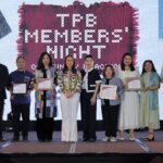 The first honorees of the TPB Membership Recognition Program