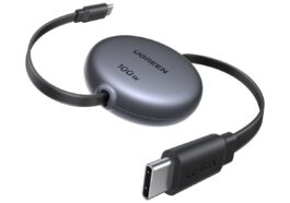 UGREEN Nexode Retractable USB-C Cable 100W