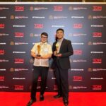 2GO Travel AVP for F&B, Ancillary, and Hotel Operations, Roland Sunga, and 2GO Travel Head of Product Development and Senior Brand Manager, George Clayton P. Narag, accepted two TDM Travel Trade Excellence Awards in Singapore.