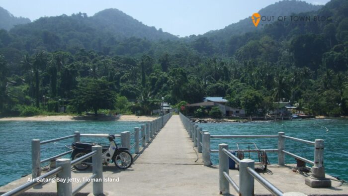 Air Batang Bay jetty, Tioman Island