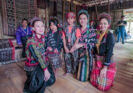Garments are worn to honor the community’s rich weaving heritage at Lang Dulay Weaving Center in Lake Sebu, South Cotabato
