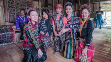Garments are worn to honor the community’s rich weaving heritage at Lang Dulay Weaving Center in Lake Sebu, South Cotabato