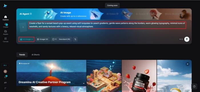 Modify image parameters and regenerate