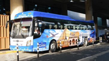 A 49-seat, air-conditioned bus with a DOT-accredited tour guide and a police officer on board will be available for layover passengers who opt for the Transit Tour at the Ninoy Aquino International Airport (NAIA) Terminal 3 Arrival Area.