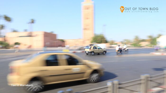 Taxi in Marrakesh