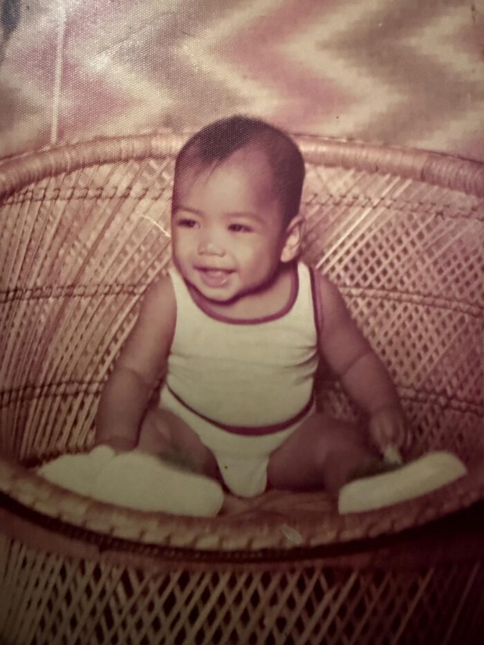6 months old photo of me