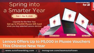 Lenovo Offers Up to P5,000 in Pluxee Vouchers This Chinese New Year