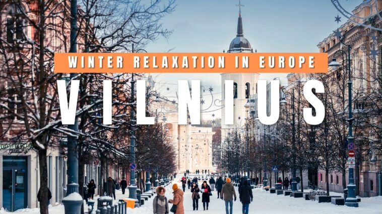 Vilnius in Winter photo by Gabriel Khiterer