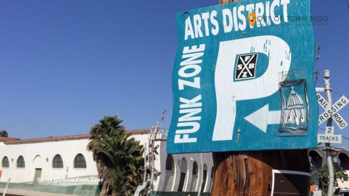 Santa Barbara Funk Zone photo via Funk Zone Santa Barbara Facebook Page